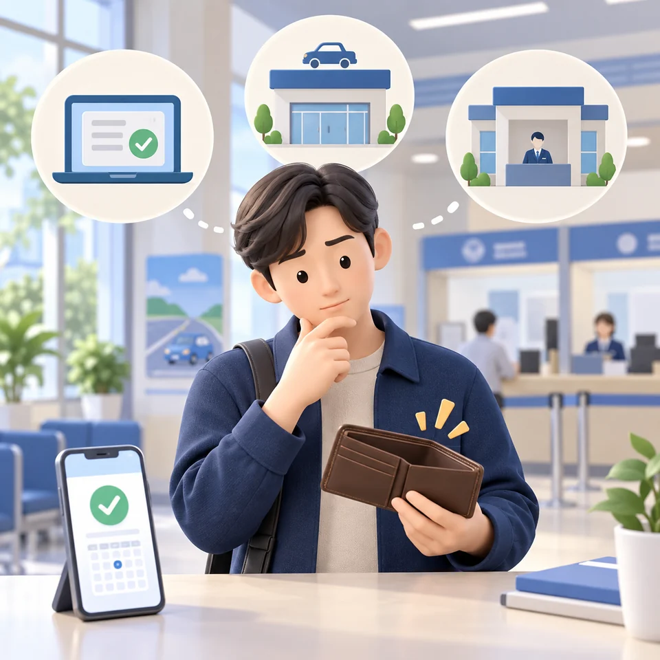 Replacing a Lost Korean Driver License: Online, Test Office, Police, and Temporary Certificate